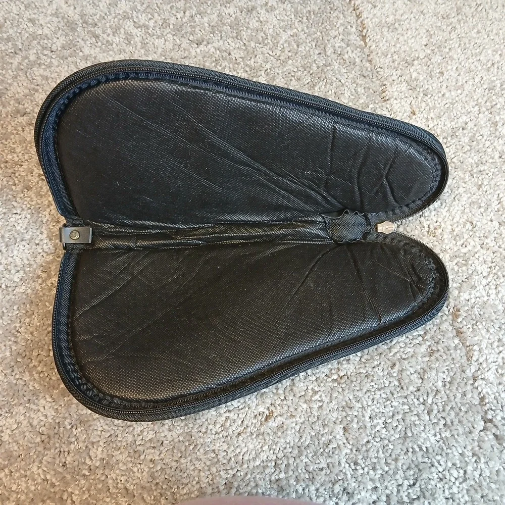 Allen Zipper Softcase for Pistol Storage for Gun - Black